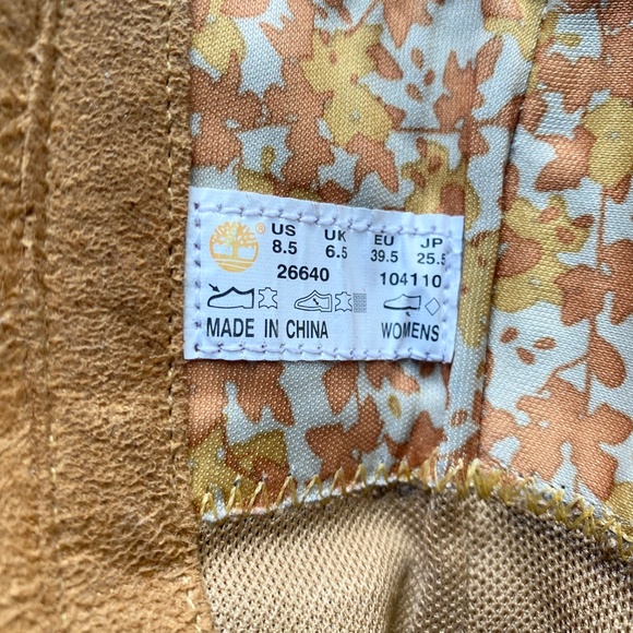 Timberland Bethel Boots Tall Mid Calf Lace Up Buckle Brown Leather Suede Sz 8.5 - Picture 4 of 15